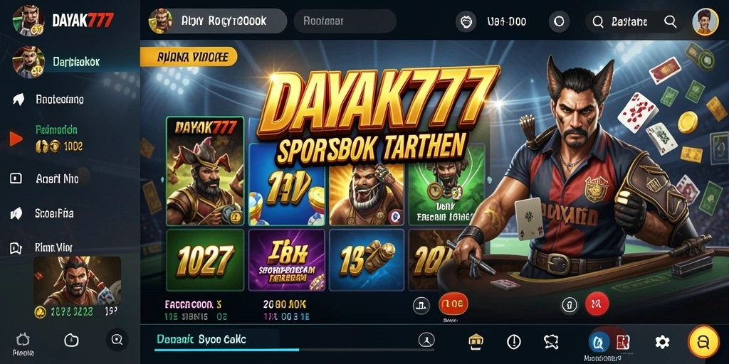 Screenshot gameplay dari aplikasi Sportsbook DAYAK777 yang menarik.