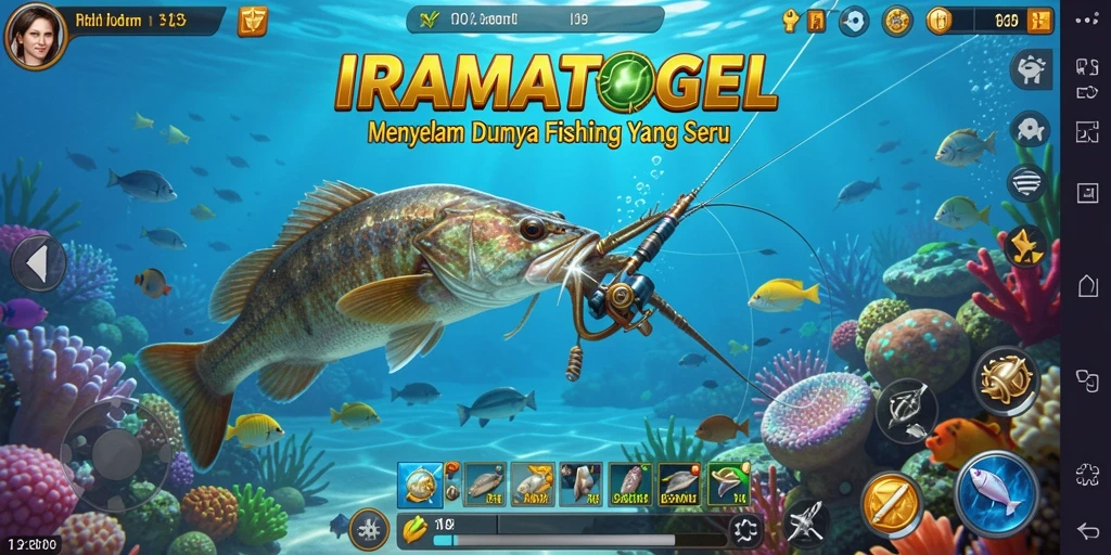 Tangkapan ikan besar di IRAMATOGEL saat bermain dengan teman.