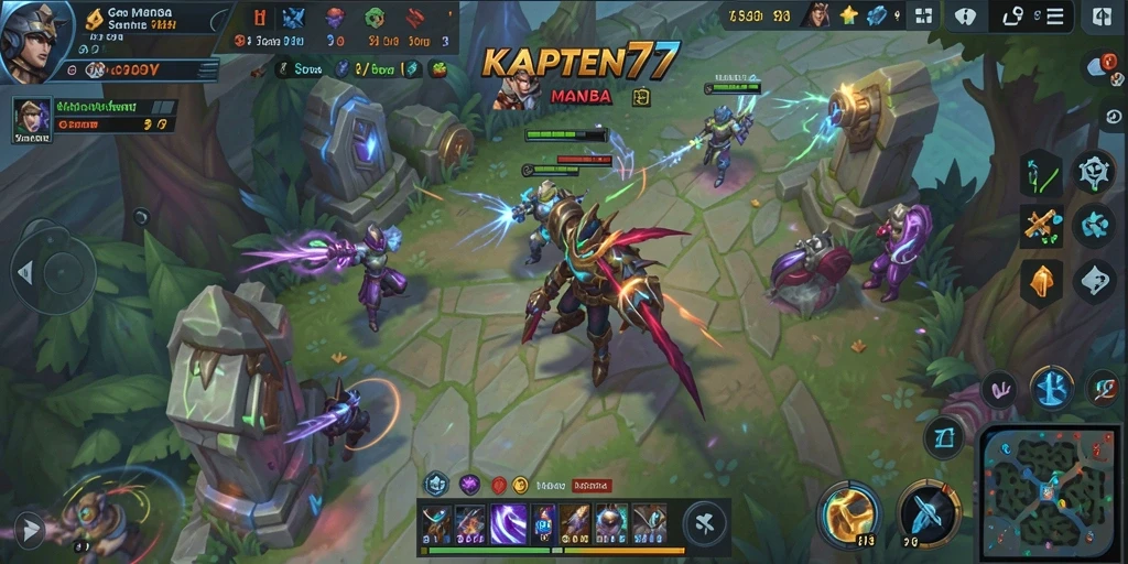 Gameplay seru dan mendebarkan dalam KAPTEN77.