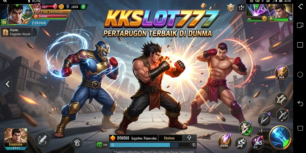 Tampilan aksi pertarungan yang mendebarkan dalam KKSLOT777.