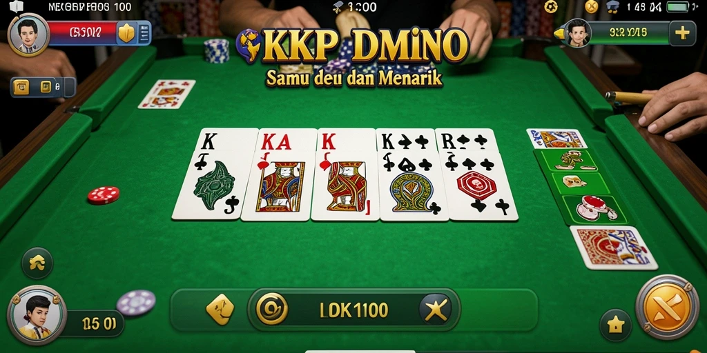 Tampilan gameplay seru dalam KPK100 yang penuh strategi.