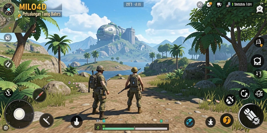 Tampilan gameplay yang menakjubkan di dunia Open World