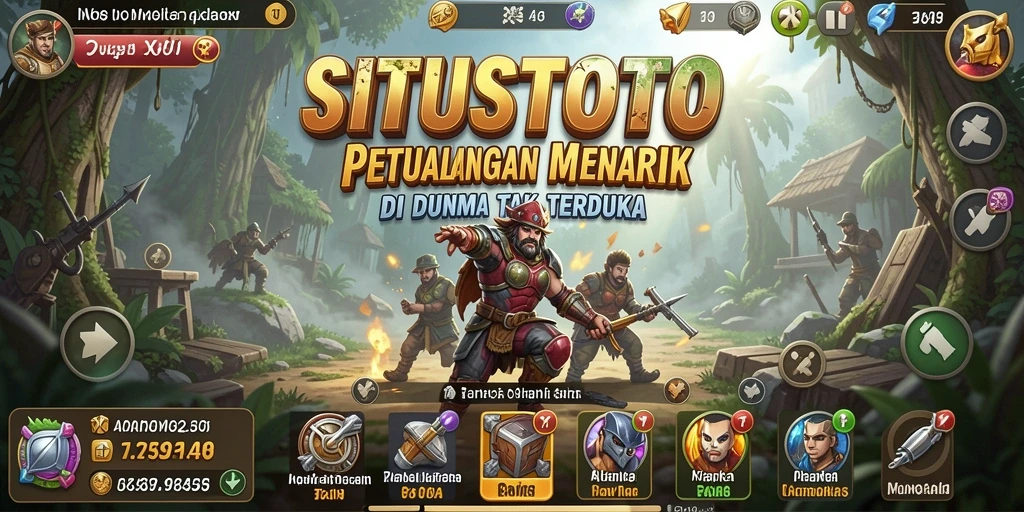Tangkapan layar menunjukkan gameplay menantang di dunia petualangan.