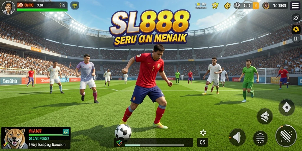 Tampilan menarik dari gameplay seru di SL888.